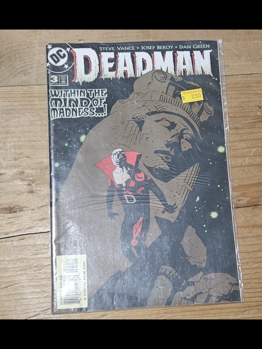 Deadman #3 (DC Comics April 2002) Raw 8-9  T11